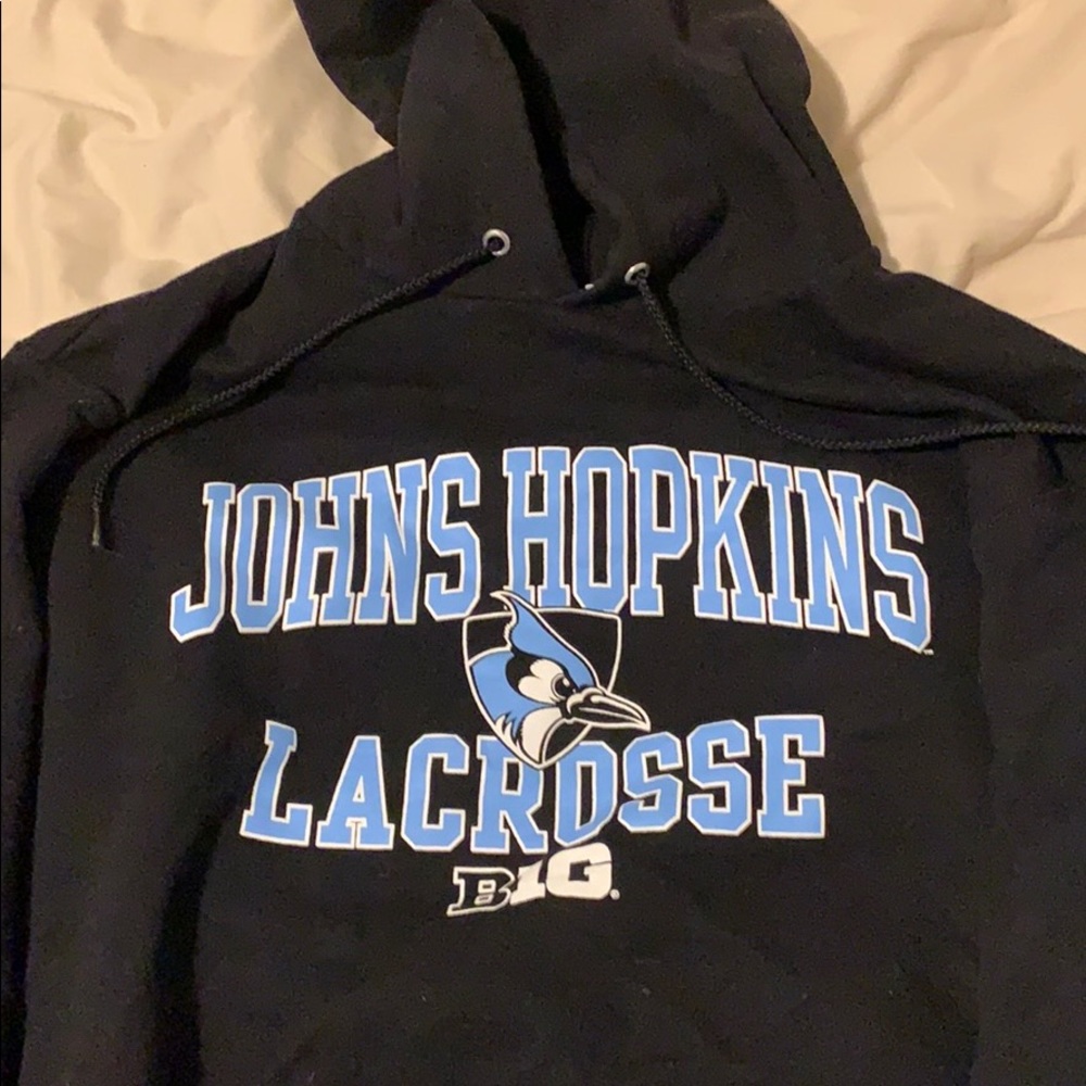 Johns Hopkins lax sweatshirt